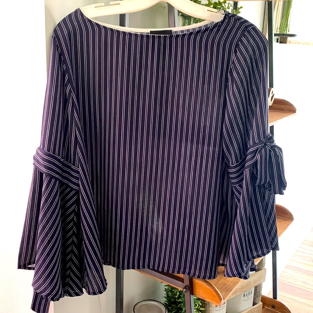 Pinstripe blouse